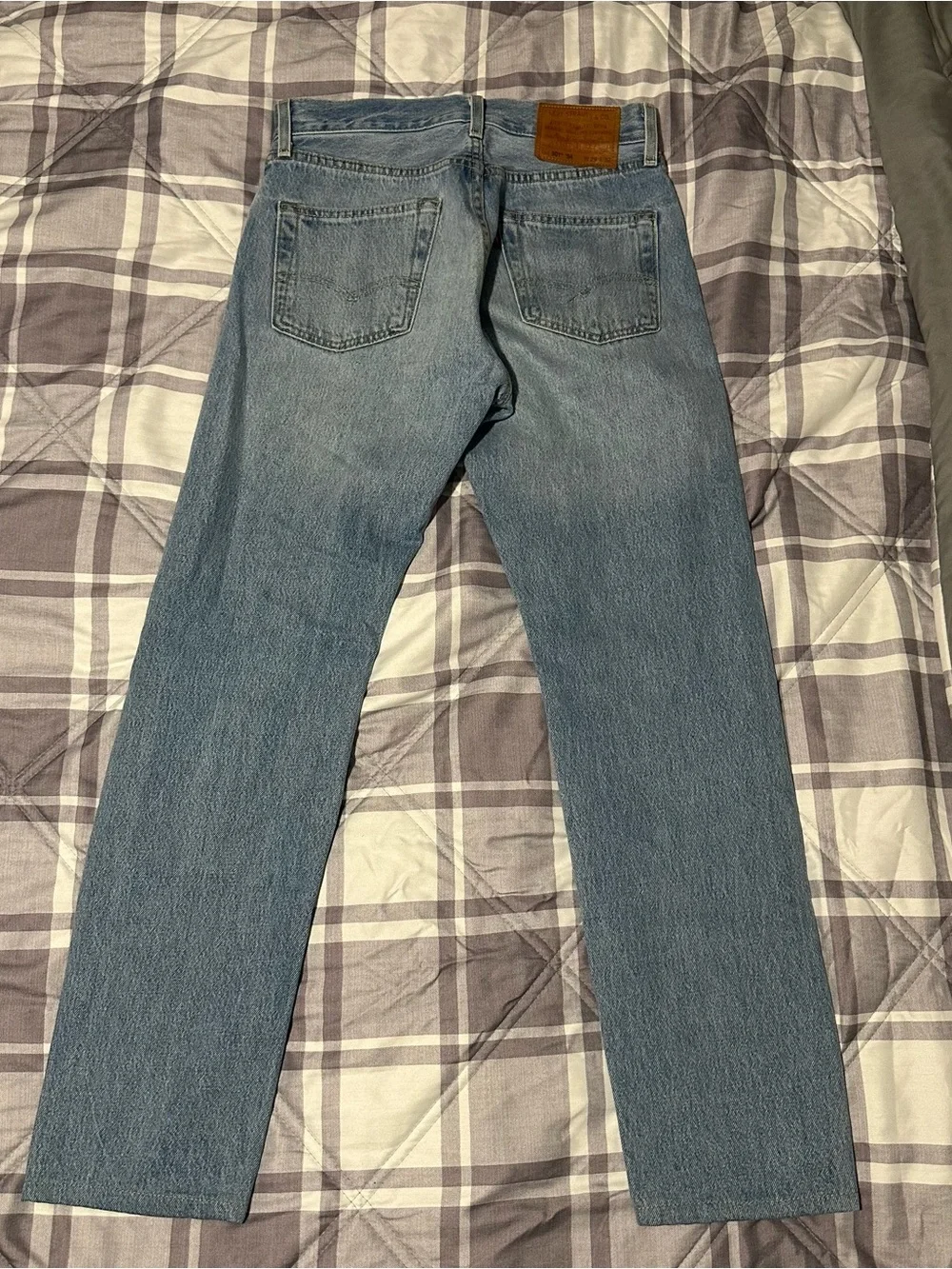 Levi’s Premium 501 ’54 Light Wash Straight Jeans W29